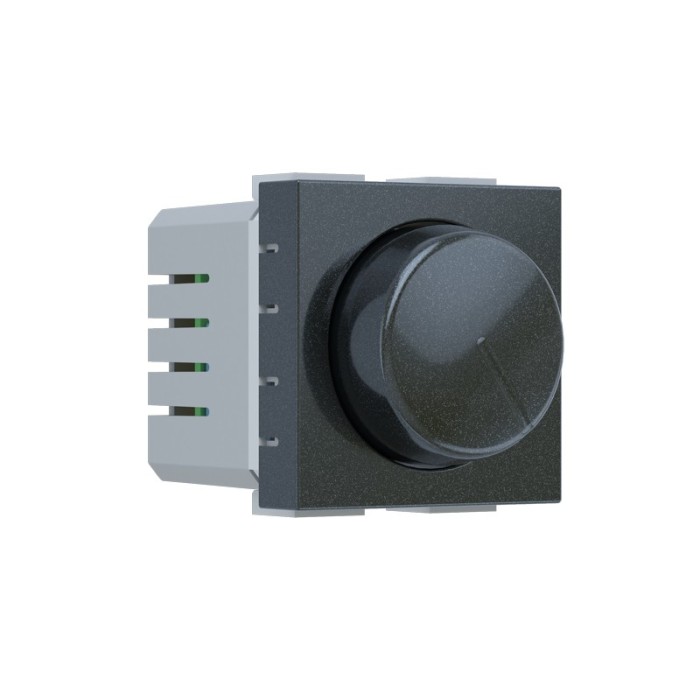  MODYS ROTARY 2-WAY DIMMER LED (7-110W) 2ΣΤ. 250VAC IP20 ANTHRACITE