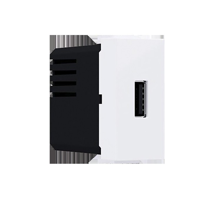 MODYS ΠΡΙΖΑ ΤΡΟΦΟΔΟΣΙΑΣ ΛΕΥΚΗ USB ΦΟΡΤΙΣΤΗΣ 1XUSB 5VDC 1.2A IP20