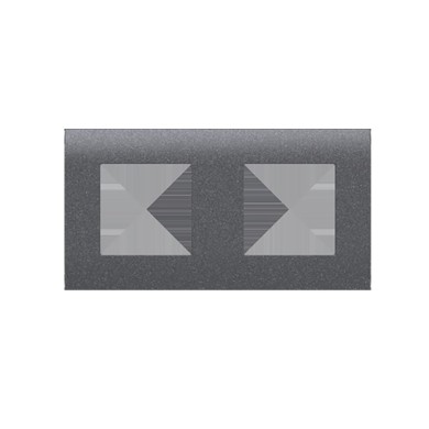  MODYS FRAME 2X2 M. GREY EMBOSS