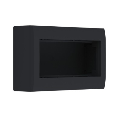 ΚΟΥΤΙ ΕΠΙΤΟΙΧΟ 4 ΣΤΟΙΧΕΙΩΝ ΜΑΥΡΟ ΜΑΤ IP20