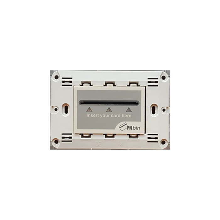  MODYS CARD SWITCH RFID & MOUNT. FRAME 3 M. WITH SCREWS LIGHT GREY 24VDC IP20