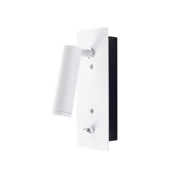 NETTO ΦΩΤΙΣΤΙΚΟ EΠITOIXO ΛΕΥΚΟ ΜΕΤΑΛΛΙΚΟ LED 3W 3000K 210Lm IP20 75Χ175mm