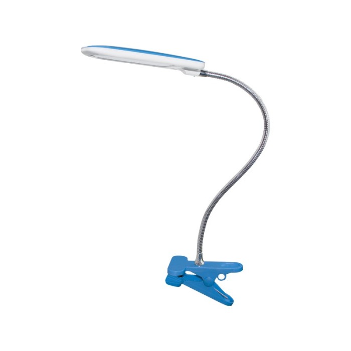 NETTO LED Φ/Σ ΓΡΑΦΕΙΟ 5W ΜΠΛΕ 4000K+ΣΠΙΡΑΛ+ΚΛΙΠ230V 7,5X11,5XH43CM BAZ2