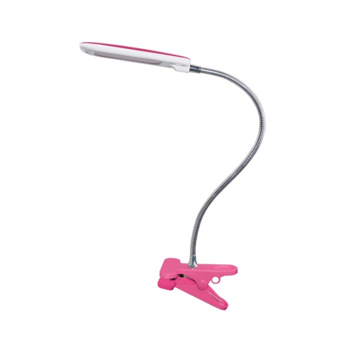 NETTO LED Φ/Σ ΓΡΑΦΕΙΟ 5W ΡΟΖ 4000K+ΣΠΙΡΑΛ+ΚΛΙΠ230V7,5X11,5XH43,5CM BAZ2