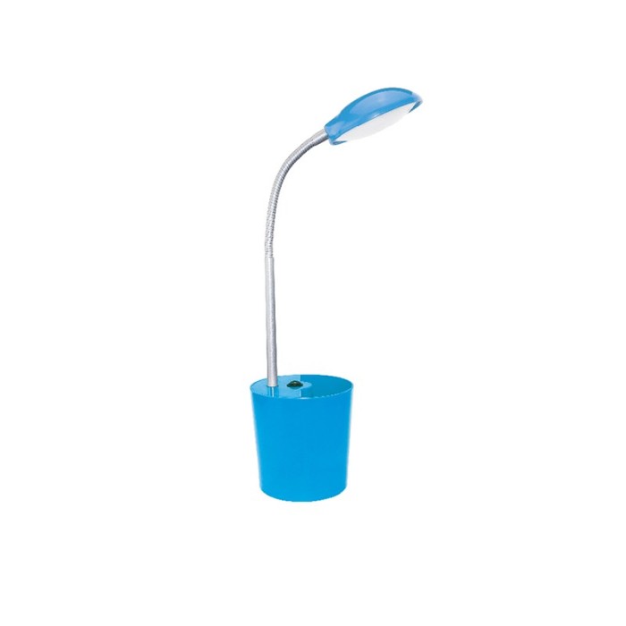 NETTO LED Φ/Σ ΓΡΑΦΕΙΟΥ 5W 4000Κ ΜΟΛΥΒΟΘΗΚΗ ΜΠΛΕ 230V Φ11ΧΗ49CM HULLEN
