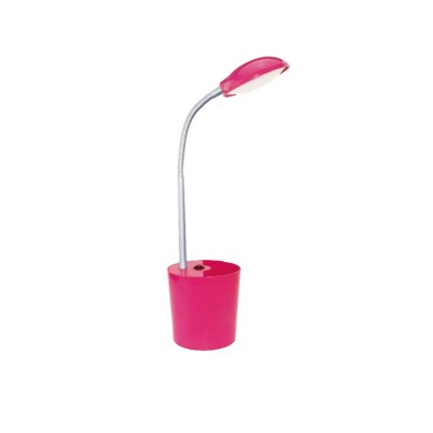 NETTO ΦΩΤΙΣΤΙΚΟ ΕΠΙΤΡΑΠΕΖΙΟ ΡΟΖ ΠΛΑΣΤΙΚΟ LED 5W 4000K 320Lm IP20 Φ110Χ490mm