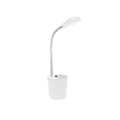 NETTO ΦΩΤΙΣΤΙΚΟ ΕΠΙΤΡΑΠΕΖΙΟ ΛΕΥΚΟ ΠΛΑΣΤΙΚΟ LED 5W 4000K 320Lm IP20 Φ110Χ490mm