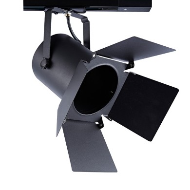 TRACK LIGHT No238 BLACK 2WIRE PAR30 E27