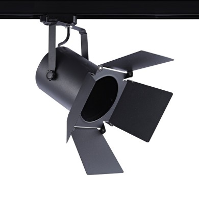 TRACK LIGHT No238 BLACK 4WIRE PAR30 E27