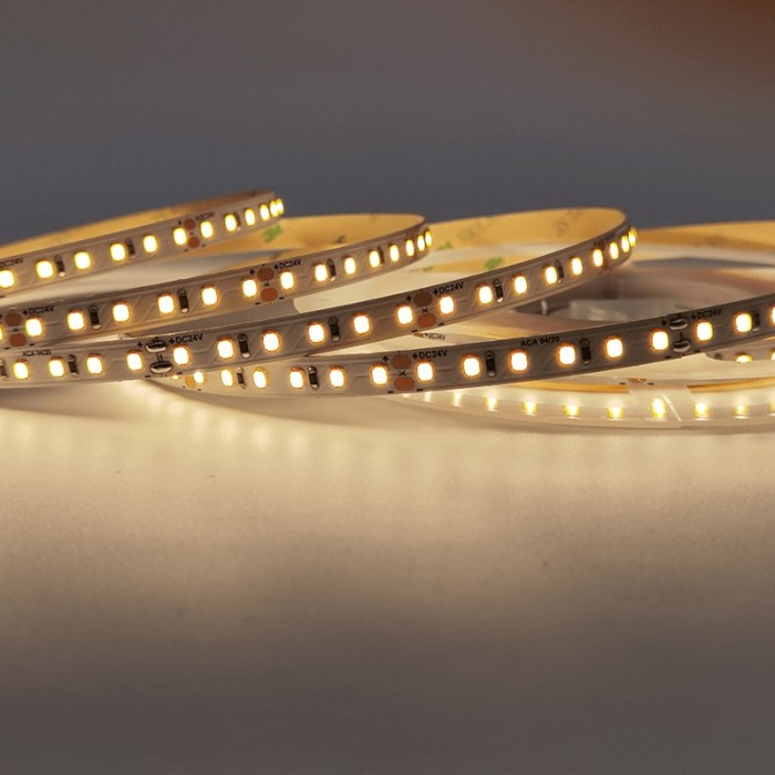 LED SMD STRIP 24V DC 14.4W/M 3000K 1440LM/M IP20 Ra Ra90 OSRAM 2835 120LEDS/M 3SDCM 5M REEL5YRS 
