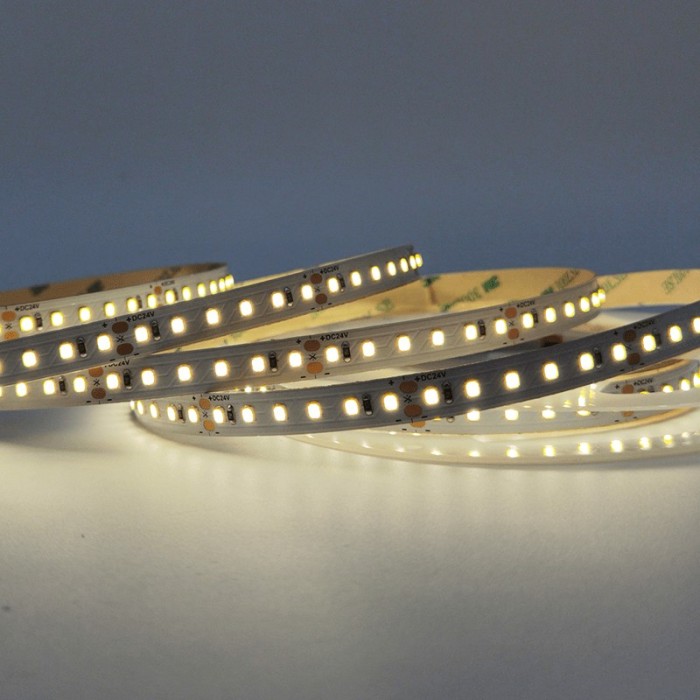 LED SMD STRIP 24V DC 22W/M 3000K 2360LM/M IP20 10MM Ra80 OSRAM 2835 120LEDS/M 3SDCM 5M REEL 5YRS 