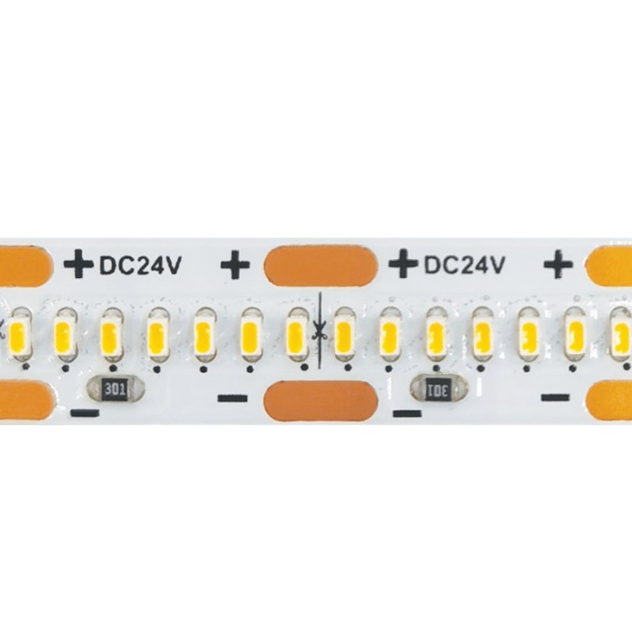LED SMD STRIP 24V DC 22W/M 3000K 1940LM/M IP20 10MM Ra90 REFOND 2835 420LEDS/M 5SDCM 5M REEL3YRS 