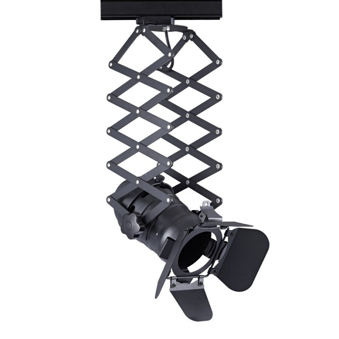 TRACK LIGHT No243 BLACK 4WIRE PAR30 E27