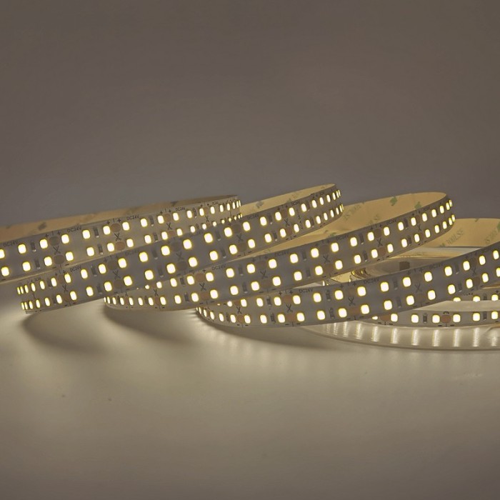 LED SMD STRIP 24V DC 40W/M 3000K 4120LM/M IP20 15MM Ra80 OSRAM 2835 240LEDS/M 3SDCM 5M REEL 5YRS 