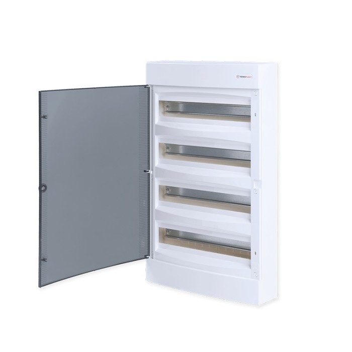 ΠΙΝΑΚΕΣ N4X18C 72 ΘΕΣΕΩΝ 4 ΣΕΙΡΩΝ ΠΛΑΣΤΙΚΟΙ ΕΠΙΤΟΙΧΟΙ ΜΕ ΔΙΑΦΑΝΗ ΠΛΑΣΤΙΚΗ ΠΟΡΤΑ ΚΑΙ ΠΛΑΣΤΙΚΟ ΠΛΑΙΣΙΟ IP40