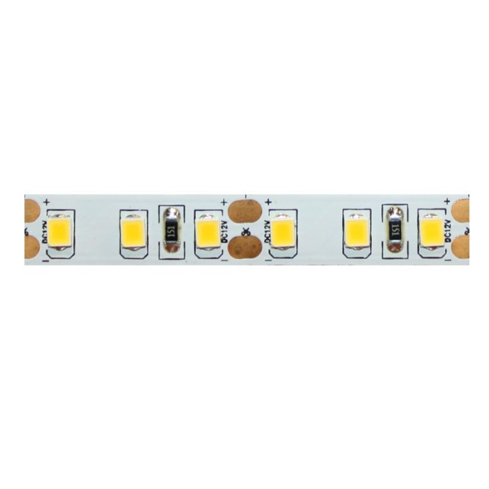 LED STRIP 5M 12W/M 12V DC IP33 ΜΠΛΕ