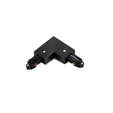 ANGLE 90° 2 WIRES BLACK