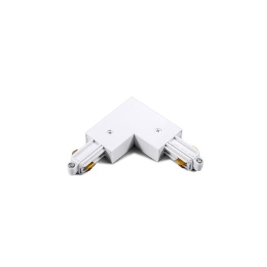 ANGLE 90° 2 WIRES WHITE