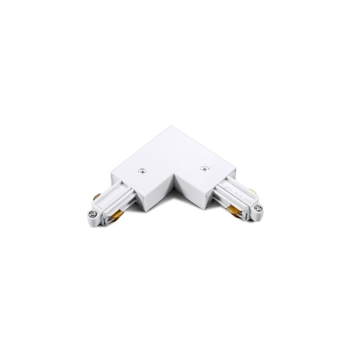 ANGLE 90° 2 WIRES WHITE