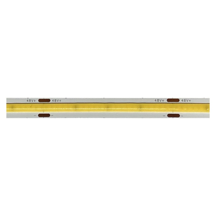 LED COB STRIP 20M 12W 48V DC 2700K 1100LM Ra90 10mm IP20 5YRS