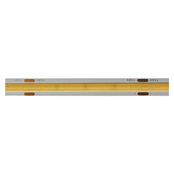 ΛΩΡΙΔΑ LED COB 48V DC 20M 7,5W/M 4000K 675LM/M IP20 Ra90 480LEDS/M 3YRS