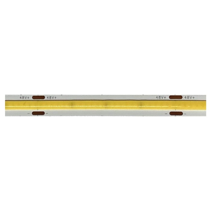 ΛΩΡΙΔΑ LED COB  48V DC 20M 7,5W/M 6500K 675LM/M IP20 Ra90 480LEDS/M 3YRS