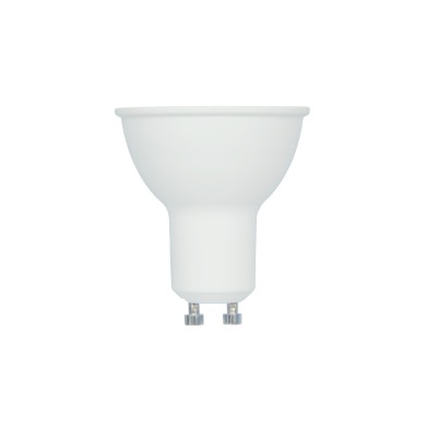 LED SMD 4W 3000K 100° 198-250V AC 450LM RA80 1xGU10 2 YEARS OPAL 50x58mm
