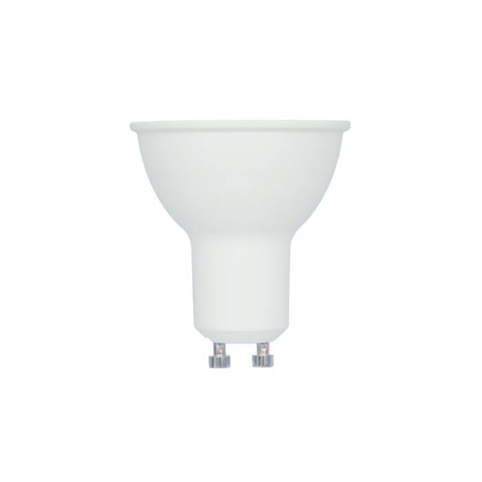 LED SMD 4W 3000K 100° 198-250V AC 450LM RA80 1xGU10 2 YEARS OPAL 50x58mm
