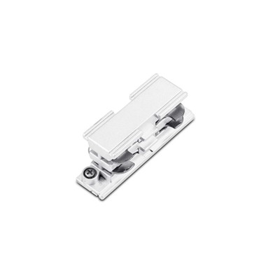 White straight connector for 4 wires