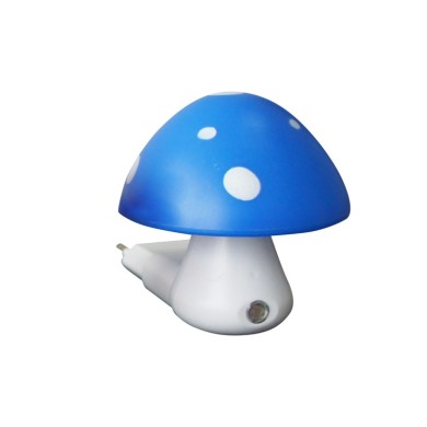 LED NIGHT LIGHT BLUE MUSHROOM DAY-NIGHT 0,4W 6400K