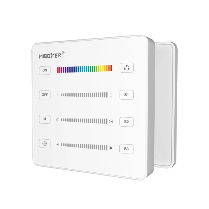 ΤΗΛΕΧΕΙΡΙΣΤΗΡΙΟ B6 SPI ΓΙΑ LED ΤΑΙΝΙΑ ACA A-B6-W ΛΕΥΚΟ IP20
