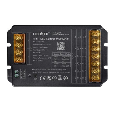 LED CONTROLLER 2,4GHz 5 IN 1 TOTAL OUTPUT MAX 30A
