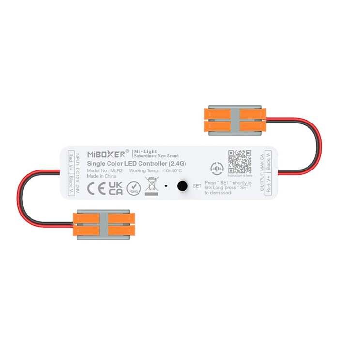 MINI LED CONTROLLER SINGLE COLOR 2,4GHz BARE WIRE