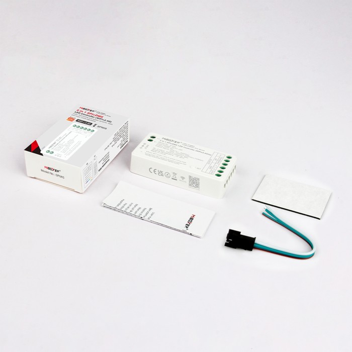 ΕΛΕΓΚΤΗΣ LED 5 ΣΕ 1 SPI DMX WIFI 2.4G ACA A-SPIW5 IP20