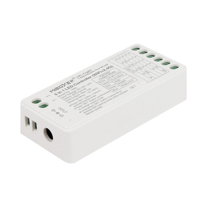 WIFI ΕΛΕΓΚΤΗΣ LED 5 ΣΕ 1 ACA A-SW5 IP20