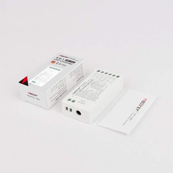 WIFI ΕΛΕΓΚΤΗΣ LED 5 ΣΕ 1 ACA A-SW5 IP20