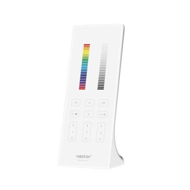 ΚΑΘΕΤΟ ΤΗΛΕΧΕΙΡΙΣΤΗΡΙΟ LED RGB+CCT 2.4GHZ ACA A-Y3-W ΛΕΥΚΟ IP20