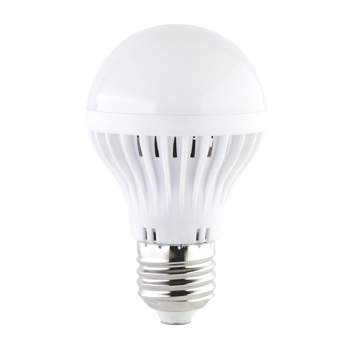 LED SMD E27 A60 6W 6000K 230V AC 430LM  RA80 20000H 180°