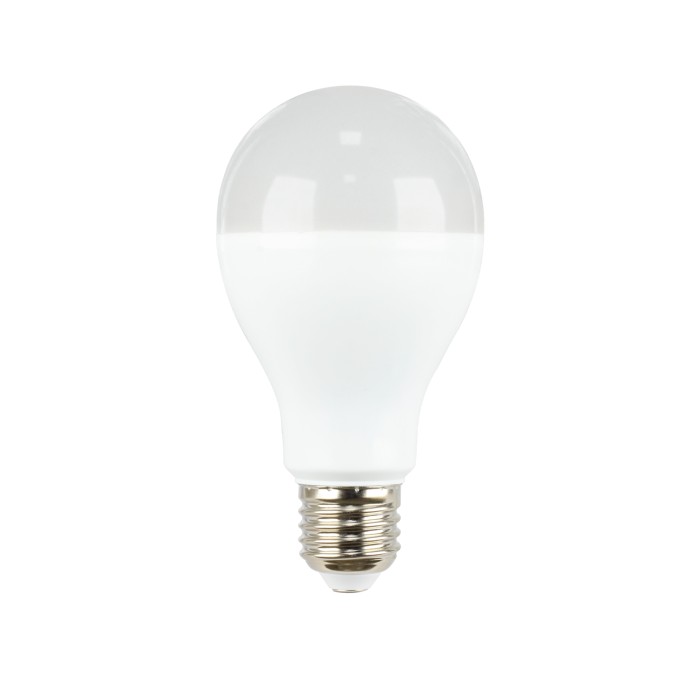 LED SMD A67 19W 3000K 150° 198-250V AC 2452LM RA80 1xE27 2 YEARS OPAL 68x128mm
