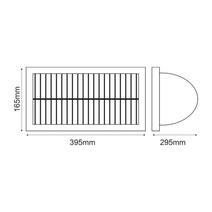 ΠΡΟΒΟΛΕΑΣ ΘΕΡΜΑΝΣΗΣ ΑΛΟΥΜΙΝΙΟ 1300W IP65 295x395x165mm