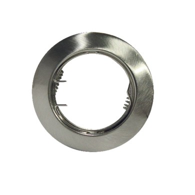 ΣΠΟΤ ΧΩΝΕΥΤΟ ΣΤΡΟΓΓΥΛΟ ΝΙΚΕΛ ΣΥΜΒΑΤΙΚΟ 1xGU10 IP20 Φ75mm