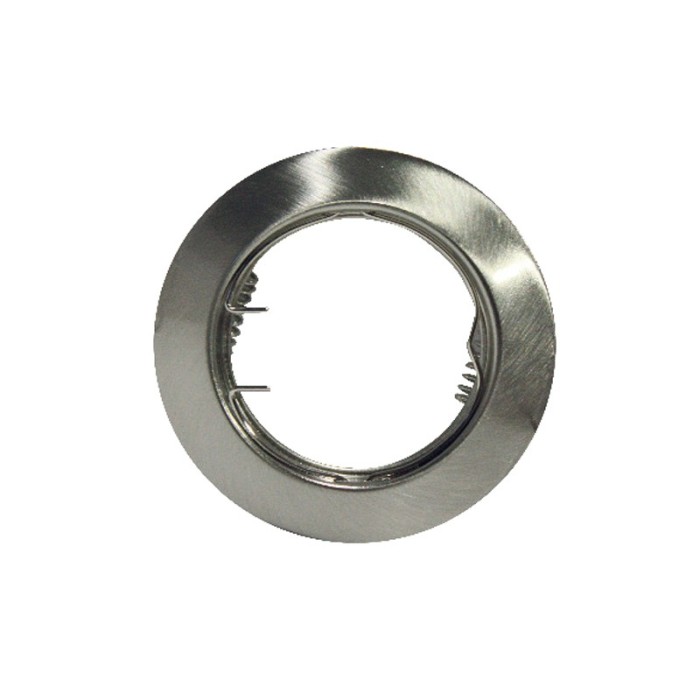 ΣΠΟΤ ΧΩΝΕΥΤΟ ΣΤΡΟΓΓΥΛΟ ΝΙΚΕΛ ΜΑΤ ΣΥΜΒΑΤΙΚΟ 1xGU10 IP20 Φ75mm