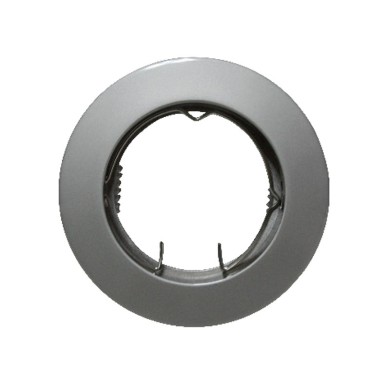 ΣΠΟΤ ΧΩΝΕΥΤΟ ΣΤΡΟΓΓΥΛΟ ΝΙΚΕΛ ΠΕΡΛΕ ΣΥΜΒΑΤΙΚΟ 1xGU10 IP20 Φ75mm