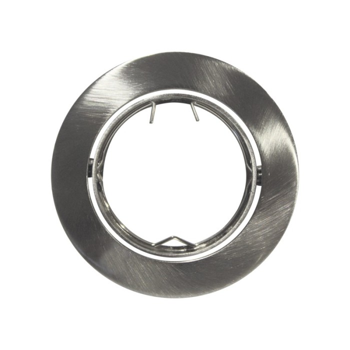 ΣΠΟΤ ΧΩΝΕΥΤΟ ΚΙΝΗΤΟ ΣΤΡΟΓΓΥΛΟ ΝΙΚΕΛ ΜΑΤ ΣΥΜΒΑΤΙΚΟ 1xGU10 IP20 Φ81mm