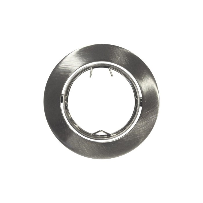 ΣΠΟΤ ΧΩΝΕΥΤΟ ΚΙΝΗΤΟ ΣΤΡΟΓΓΥΛΟ ΝΙΚΕΛ ΜΑΤ ΣΥΜΒΑΤΙΚΟ 1xGU10 IP20 Φ81mm