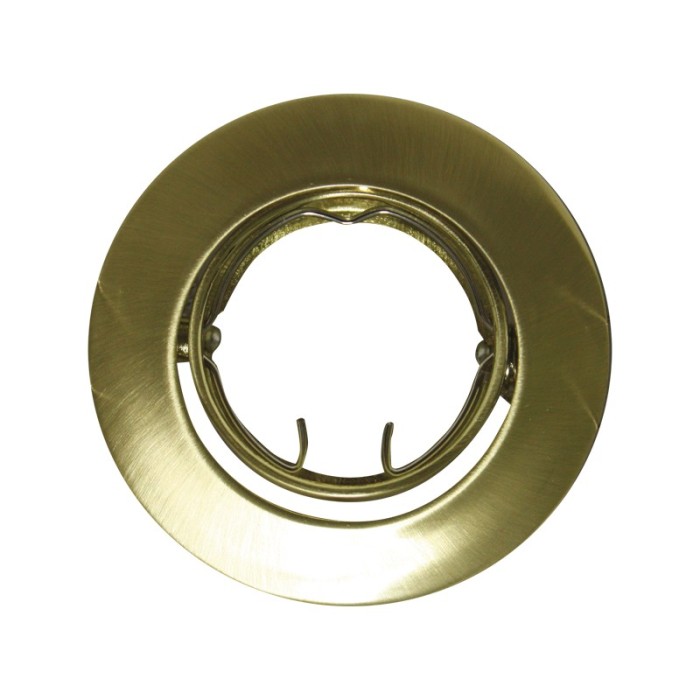 ΣΠΟΤ ΧΩΝΕΥΤΟ ΚΙΝΗΤΟ ΣΤΡΟΓΓΥΛΟ ΑΤΣΑΛΙ ΜΠΡΟΝΖΕ ΣΥΜΒΑΤΙΚΟ 1xG4 IP20 Φ64mm