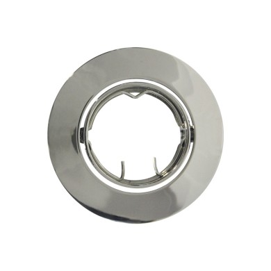 ΣΠΟΤ ΧΩΝΕΥΤΟ ΚΙΝΗΤΟ ΣΤΡΟΓΓΥΛΟ ΑΤΣΑΛΙ ΝΙΚΕΛ ΣΥΜΒΑΤΙΚΟ 1xG4 IP20 Φ64mm