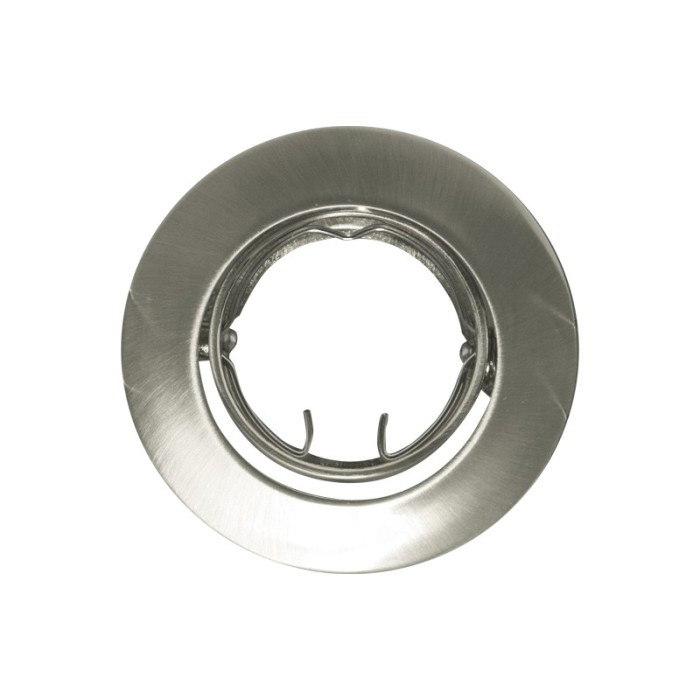 ΣΠΟΤ ΧΩΝΕΥΤΟ ΚΙΝΗΤΟ ΣΤΡΟΓΓΥΛΟ ΑΤΣΑΛΙ ΝΙΚΕΛ ΜΑΤ ΣΥΜΒΑΤΙΚΟ 1xG4 IP20 Φ64mm