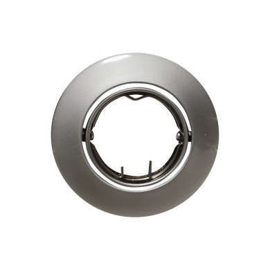 ΣΠΟΤ ΧΩΝΕΥΤΟ ΚΙΝΗΤΟ ΣΤΡΟΓΓΥΛΟ ΑΤΣΑΛΙ ΝΙΚΕΛ ΠΕΡΛΕ ΣΥΜΒΑΤΙΚΟ 1xG4 IP20 Φ64mm