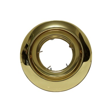 ΣΠΟΤ ΧΩΝΕΥΤΟ ΚΙΝΗΤΟ ΣΤΡΟΓΓΥΛΟ ΑΤΣΑΛΙ ΧΡΥΣΟ ΣΥΜΒΑΤΙΚΟ 1xGU10 IP20 Φ103mm